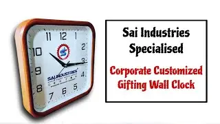Customized Gifting Wall clock | Sai Industries| Ranjangaon MIDC Shirur |