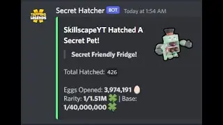 I HATCHED THE 