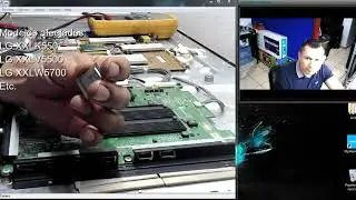 Reballing a microprocesador de TV LG, LGE35230