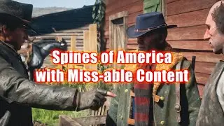 Spines Of America With Miss-able Content, Red Dead Redemption 2, RDR2