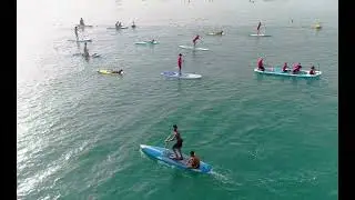 Paddle Boarding at Kite Beach Dubai
