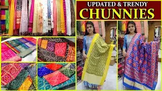 డిజైనర్ దుపట్టా కలెక్షన్|ఒక్కటి కూడా కొరియర్|Latest Dupattas Single Courier Avl|Pvt Market Kothapet