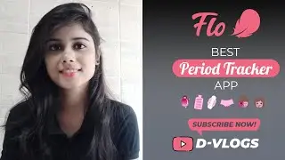 Best period tracker app - how to use period tracker app (Flo) HINDI / Flo app review