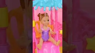 Barbie Dolls Epic Waterpark Adventure #shorts