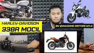 Mocil Harley Davidson 338R Tiongkok Qianjiang HD350 🏍