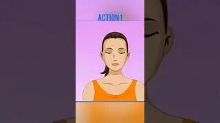 double chin exercise | how to remove double chin | face exercise for thin jawline #shorts #viral