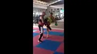 Caley Reece Training for LF13 in Thailand