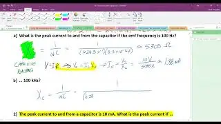 Capacitor & RC Filter Circuit Problems