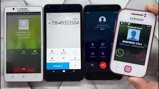 Incoming Call Lenovo A536, Nokia Lumia 640, Xiaomi Redmi 4X, Samsung GT-S5360/ Outgoing Calls