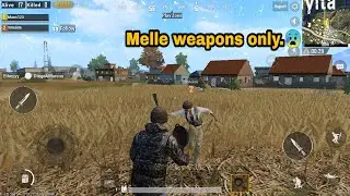 Arcade Mode (melee weapons) Only (PUBG MOBILE) 😱