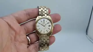 1969 Omega Constellation Chronometer inc. How to set the quick set date.  Model reference 168.017