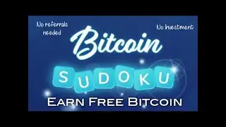 Bitcoin Sudoku - Get BTC ot get paypal money