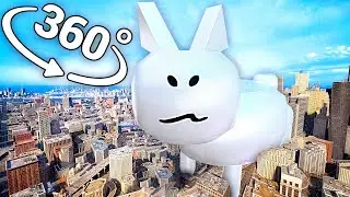 ROBLOX Gubby - City in 360&deg; Video | VR / 8K | (gubby roblox animation)