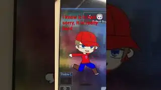 Making Mario in Gacha club.