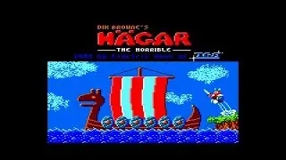 Dik Browne's Haegar the horrible - Amstrad CPC - Short gameplay