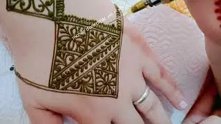 من أروع نقش المغربي نقش الحناء فاسي ...ةL'un des plus beaux motifs marocains est le henné Fassi 