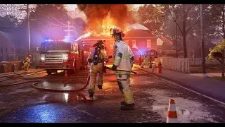 Firefighting Simulator: Ignite Gameplay #17 (No Commentary) Main mission: The Firetruck Repair Shop