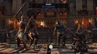 For Honor PC - Zhanhu - Test Your Metal I - I Kill All 4 Bots, Including a 3 on 1