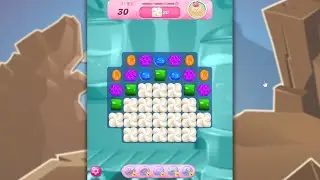 Candy Crush Saga LEVEL 1 NO BOOSTERS (selective redesign)🐟✅