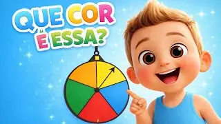 Aprendendo as Cores | Música Infantil | Cantinho do Davi