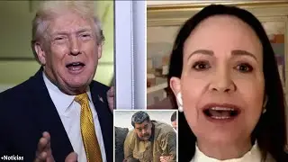 Mar&iacute;a Corina Machado elogia a Trump y propone compartir con &eacute;l su Premio Nobel de La Paz