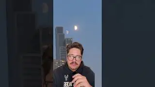 🚨 DOUBLE MOON GLITCH CAUGHT OVER CHICAGO?Two moons. One sky. No explanation.
