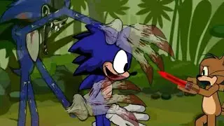 faker sonic💙 vs Jerry the killer🗡