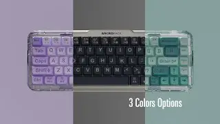 🌟 Discover the quietest click with MICROPACK's K-168WM wireless mechanical keyboard.#Micropack