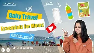 Travelling with a 1 Year Old ✈️ | Baby Food I Carried for Malaysia Trip (No Junk!) 👼❤️