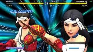Fantasy Strike Jaina mirror match