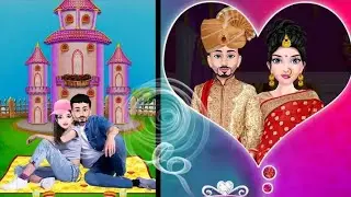 Royal winter indian wedding//indian wedding game//@sai creater//girl cool games//new game 2023