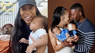 Former NFL Star Aaron Ross & Wife Sanya Introduce Their Son Air To Instagram Live! 🏈