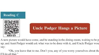 Uncle Podger Hangs a Picture |10th english unit 2C CGBSE | FLIGHT ENGLISH READER | Unit 2 Reading C