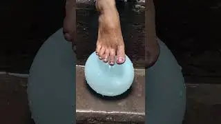 ASMR colour balloon #popping #balloon #funny #gubbara #toys #shorts #trending #water colour balloon