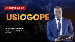 #LIVE.Usiogope  ||17.01.2026 Carlos  Albert