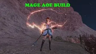 BLESS ONLINE MAGE AOE BUILD