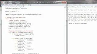 Python - Pygame Lesson - Star Catcher Part 5 - moving player with keyboard