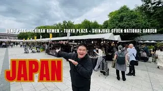 Japan BIRTHDAY Trip 5: Ceramic Festival at Ueno Park + Ichiran Ramen + Tokyu Plaza + Shinjuku Park
