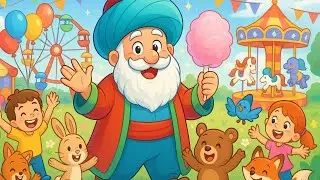 Nasrettin Hoca Lunaparkta 🎡 | Eğlenceli Türkçe Çocuk Şarkısı