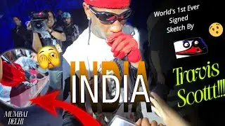 Travis Scott🤯Mumbai Show🦅,&ldquo;I Got Signed by Travis Scott🔥| Utopia / Circus Maximus Tour India🇮🇳