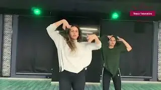 Huma Qureshi dance practice on her terrace at home !!