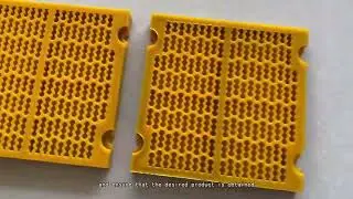 PU screen with steel frame,molded polyurethane screen