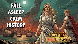 Helen of Troy: Love That Burned a City || Trojan War story || CALM HISTORY FOR SLEEP