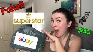 I Bought Fake Adidas Superstar Shoes For $30 On Ebay