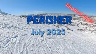 Perisher Skiing Highlights - July 2025 (Insta360 X5) - Perfect Conditions!