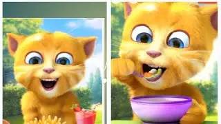 Talking Ginger Funny Cake Smash 🎂😂