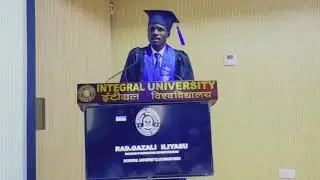 Graduation Speech at integral institute of medical science and research #india
