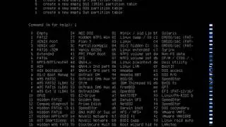 Create a new partition on linux using fdisk
