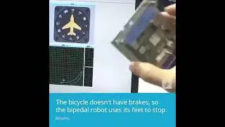 cycling self-balanced #robot Invented by robot hobbyist Dr Guero #innovation #artificialintelligence