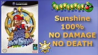 Mario Sunshine 100%: Damageless AND Deathless in 3:49:13